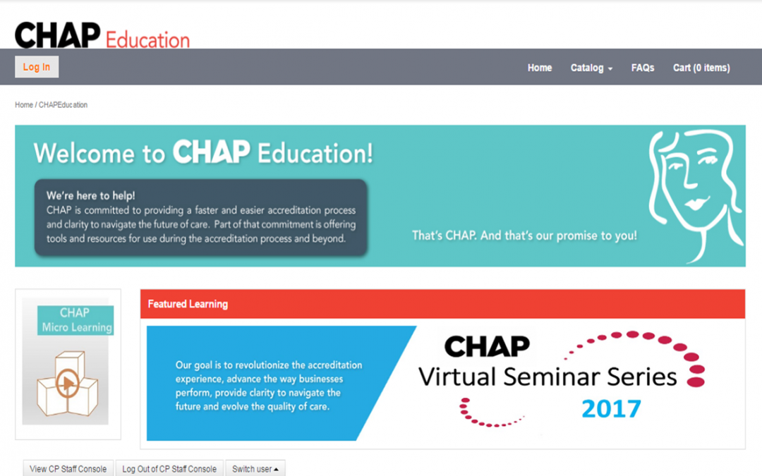 How Community Health Accreditation Partner (CHAP) leverages Elevate LMS