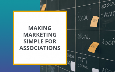 Making Marketing Simple for Associations